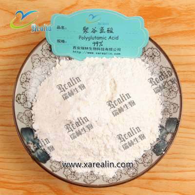 Skin Moisturizing Raw Material Poly-L-glutamic Acid Powder for Facial Mask